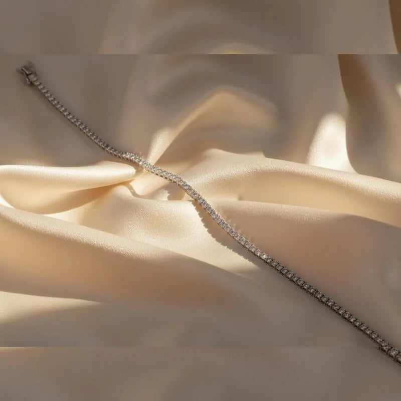 Classic Crystal Tennis Bracelet