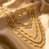Traditional 3-Piece Gold-plated Layered Jewelry Set