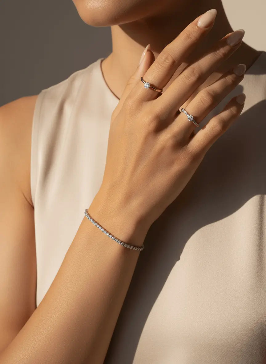 Classic Crystal Tennis Bracelet1