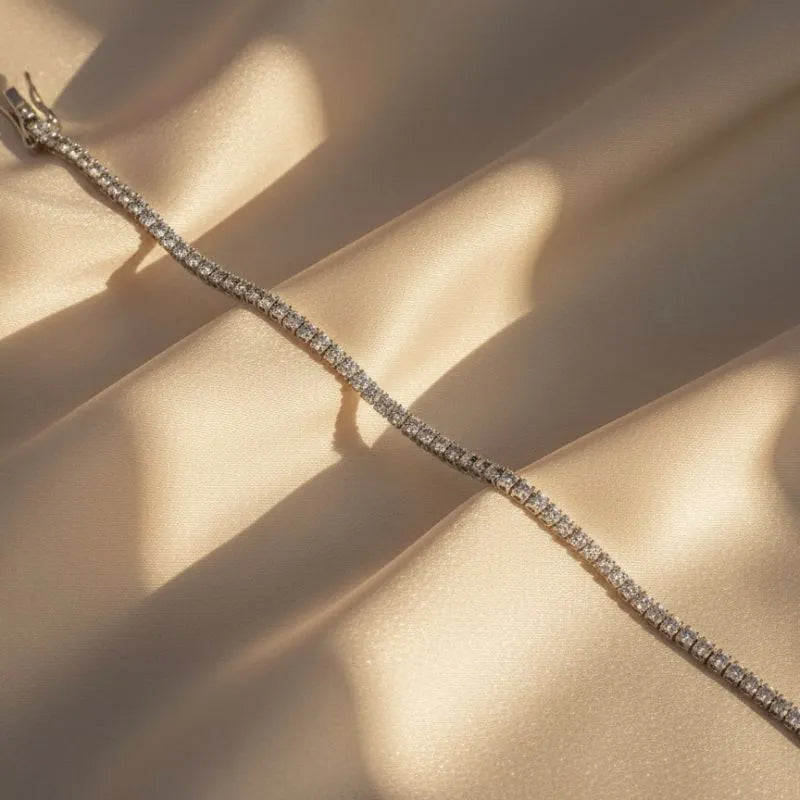 Classic Crystal Tennis Bracelet