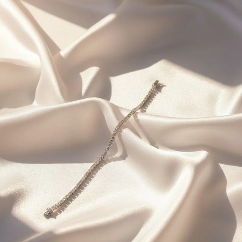 Classic Crystal Tennis Bracelet