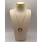 Gold Coin Pendant Necklace