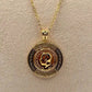 Gold Coin Pendant Necklace