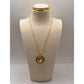 Gold Coin Pendant Necklace