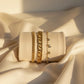 Gold Plated Soft Shine Bracelet Bundle of 3
