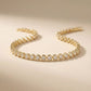 Gold Plated Zirconia Tennis Bracelet