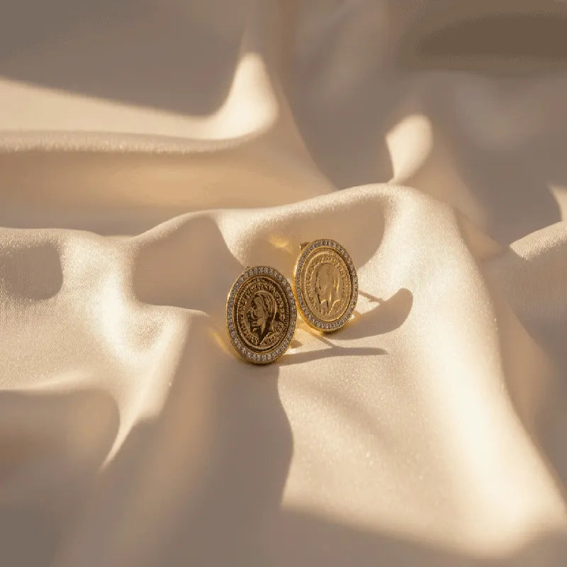 Lera Earring Plated Gold