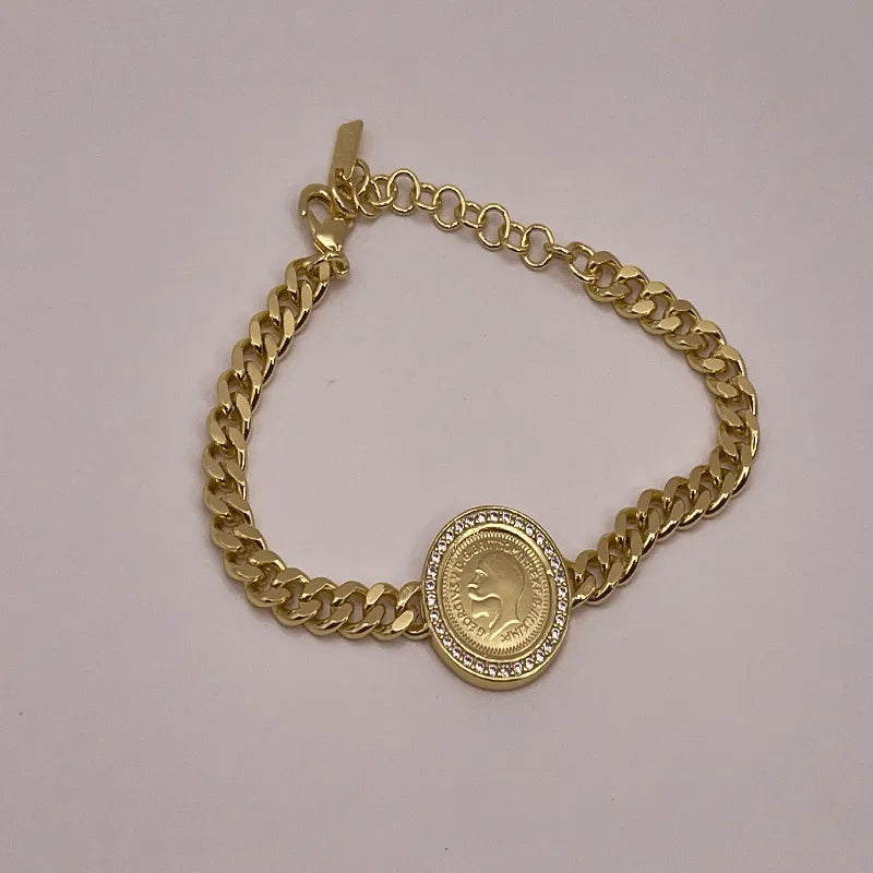 Lera Bracelet Plated Gold