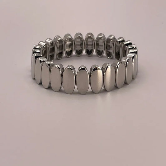 Luxury Elastic Bracelets – Gold | Silver | Mixed