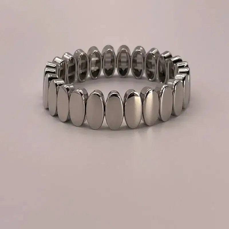 Luxury Elastic Bracelets –  Silver