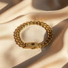Monaco plated gold bracelet