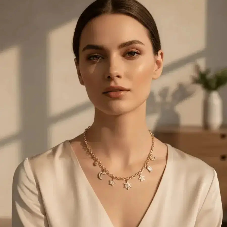 Tarnish Resistant Gold Plated Necklace 2