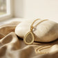 Gold-Plated Teardrop Islamic Ayat al-Kursi Necklace