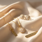 Gold-Plated and Silver-Toned Sunburst Jewelry Set