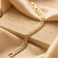 Premium 21k Gold-Plated Intricate Arab Leaf Bracelet