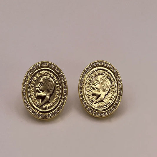 Lera Earring Plated Gold